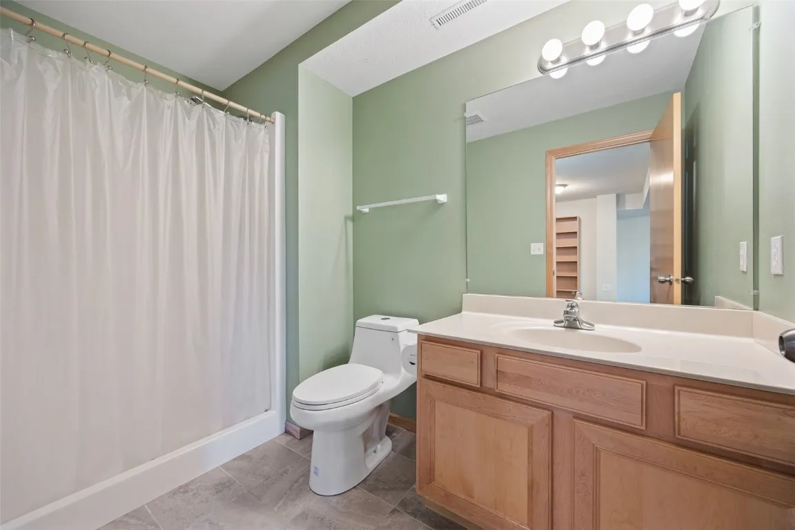 Lower Level full bathroom.