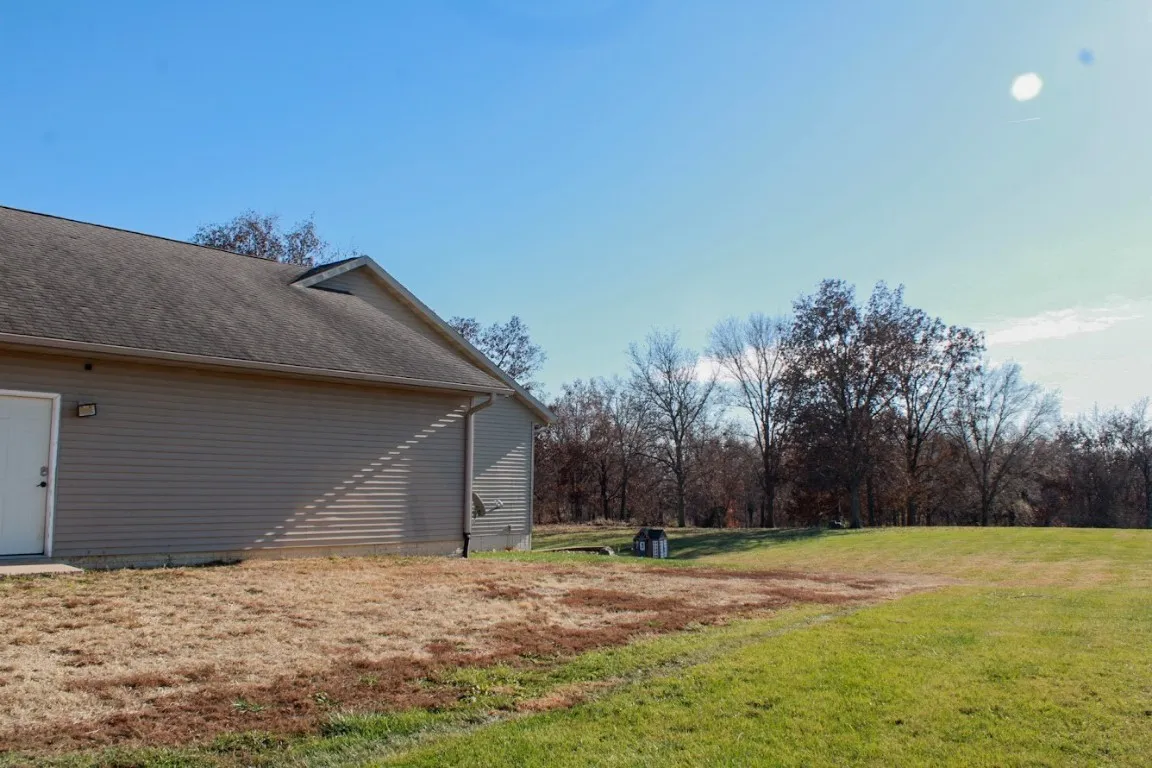 back/side yard
