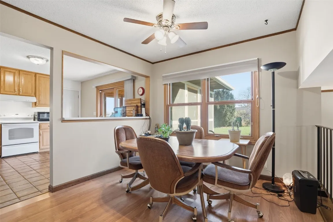 Kitchen dining room space