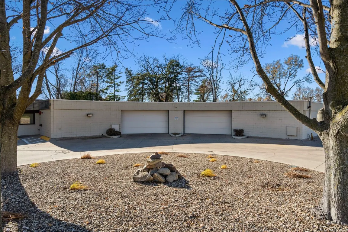 Garage entrance