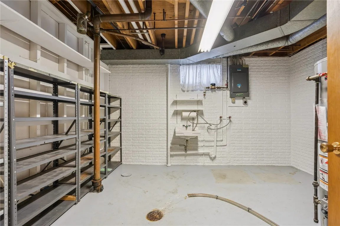 Utility and laundry room.