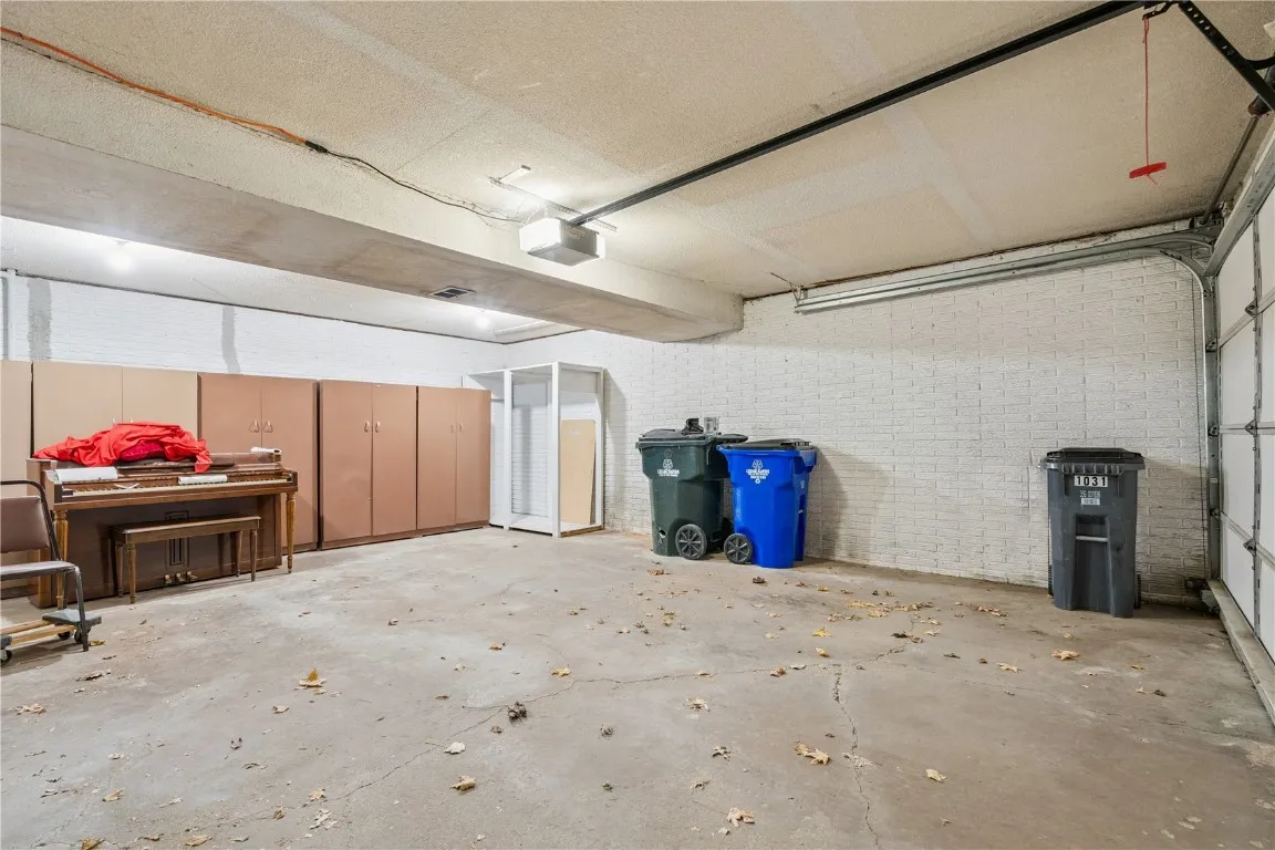 Attached 2 stall garage