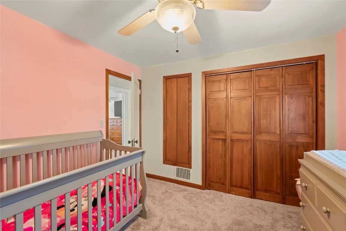 Secondary Bedroom with Built-ins