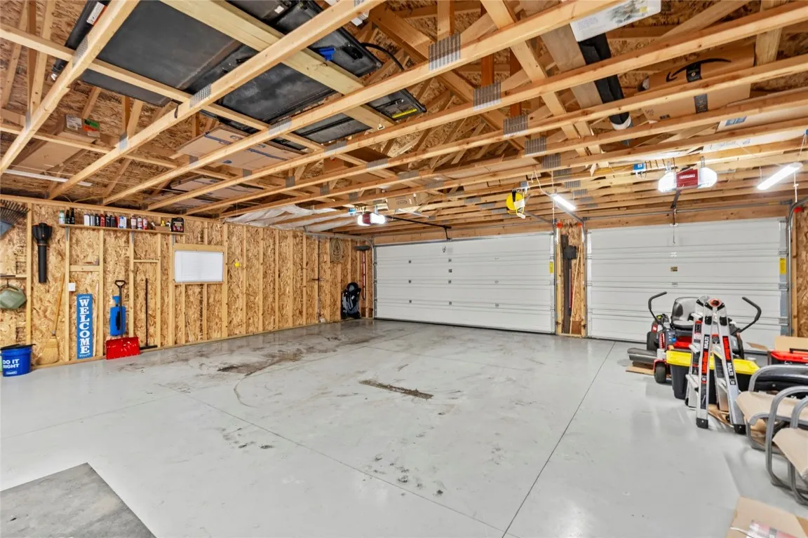 Inside Garage