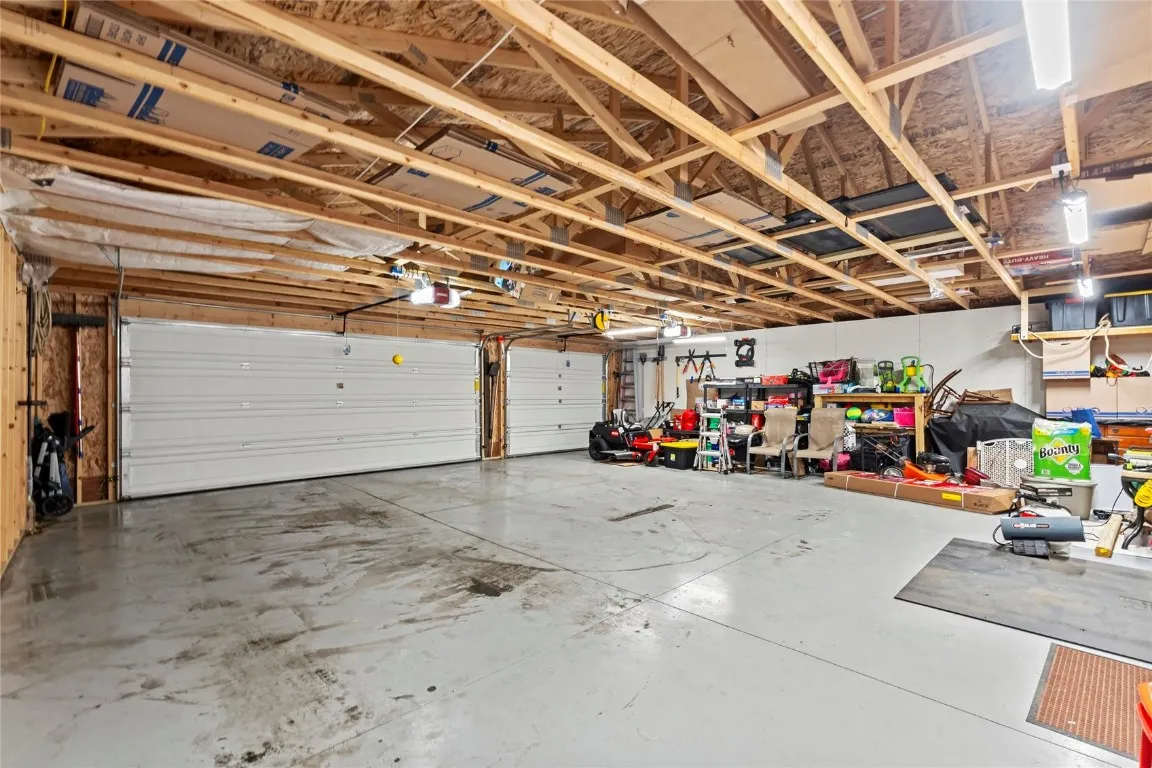 Inside Garage