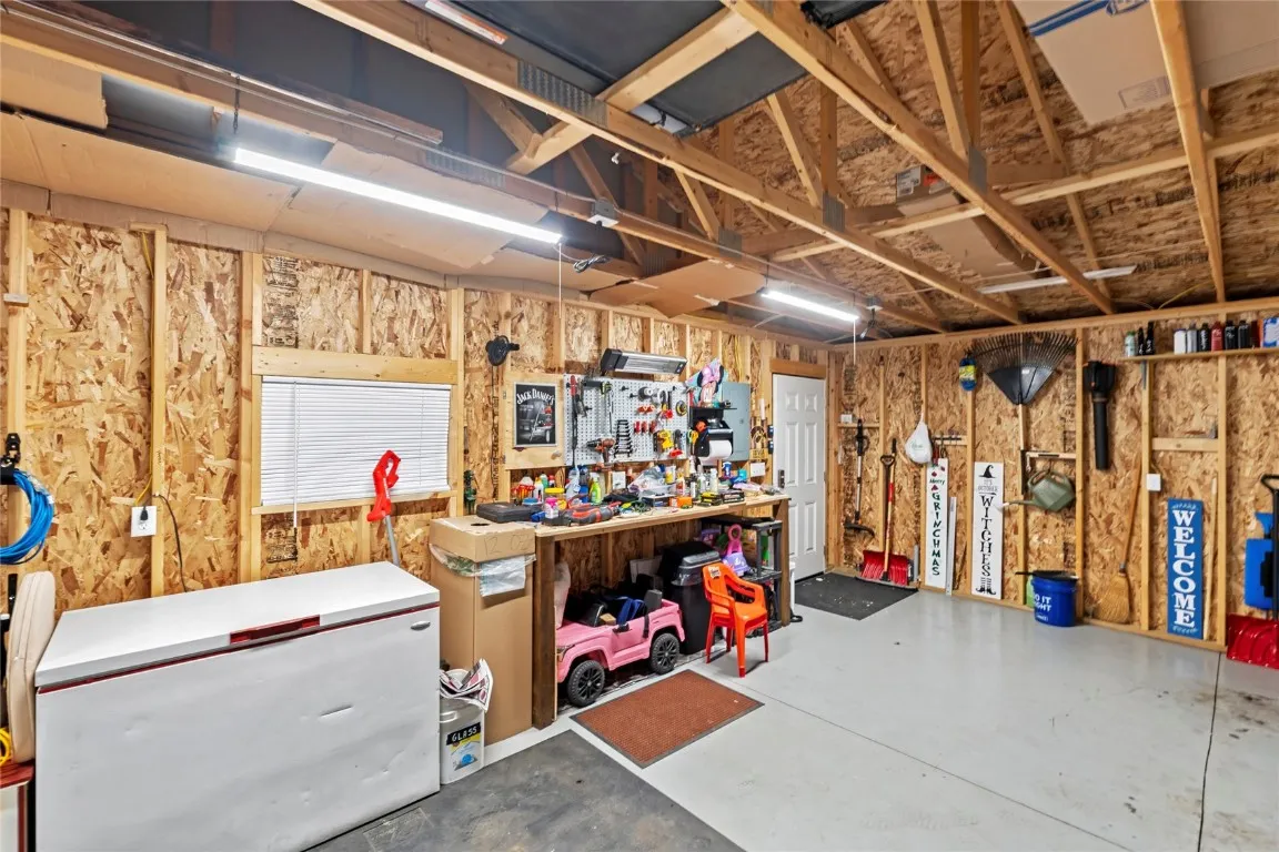 Inside Garage