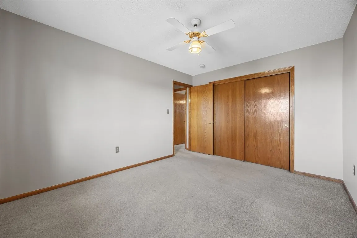 bedroom 2-is generously sized with a large closet