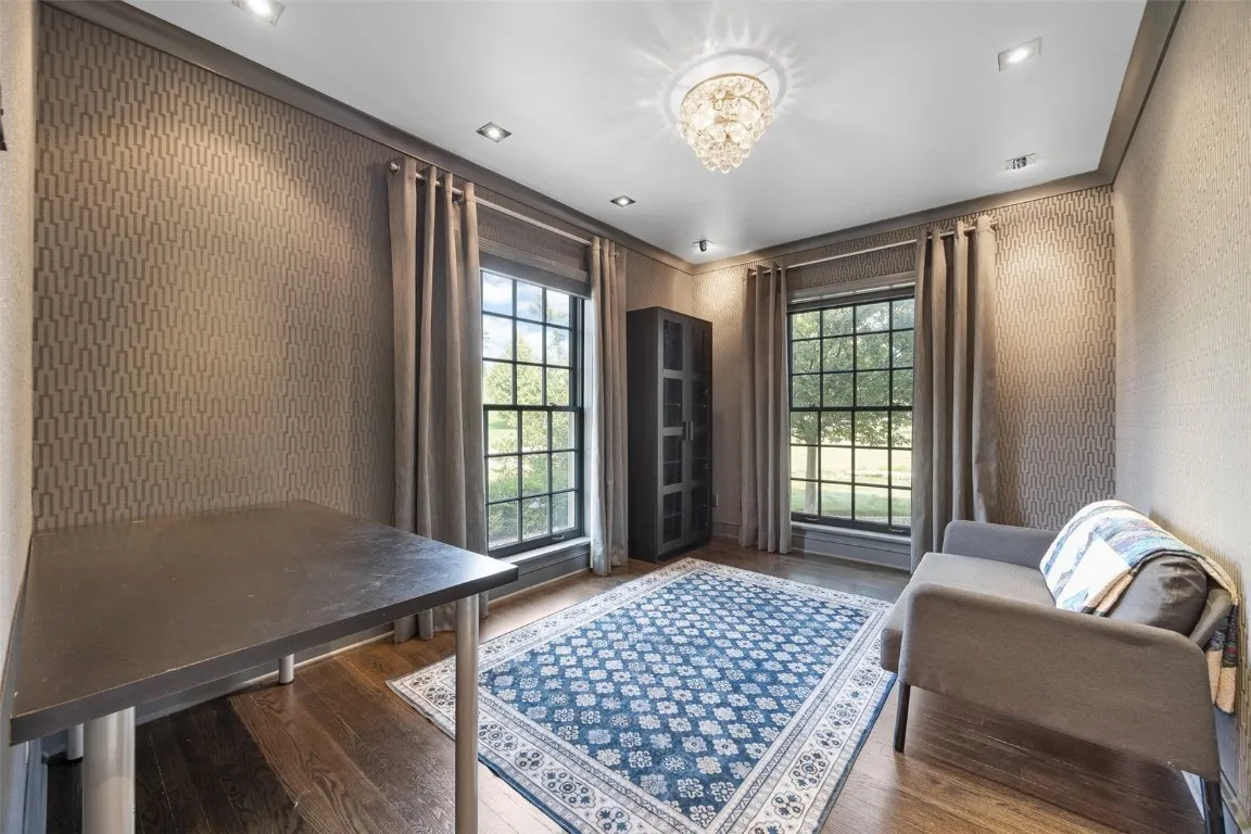 Den or music room area