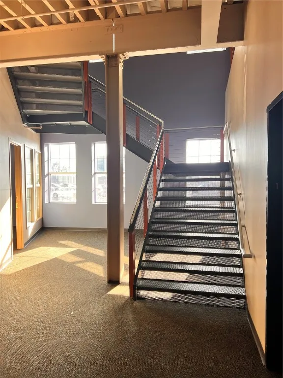 Entry stairway (full elevator access to both floors