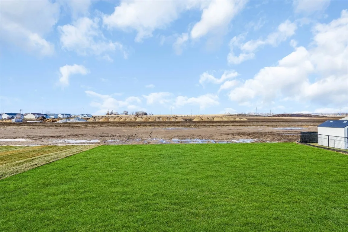 Virtual sod in listing photo, sod allowance provided