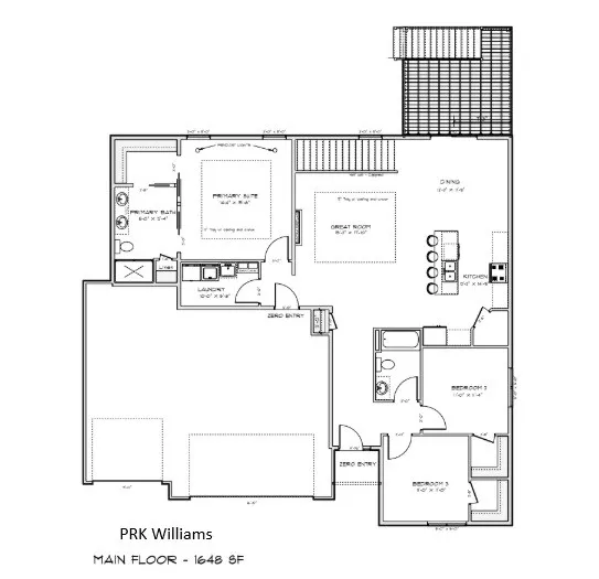 Main level layout