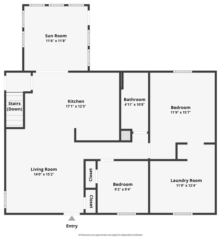 Floor plan: main floor