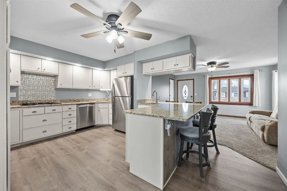 Newly remodeled kitchen