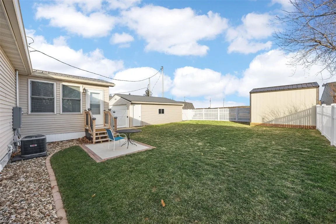 Privacy fencing: recently installed