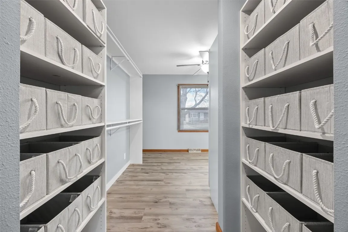 Built-in clothing storage for Bedroom 2