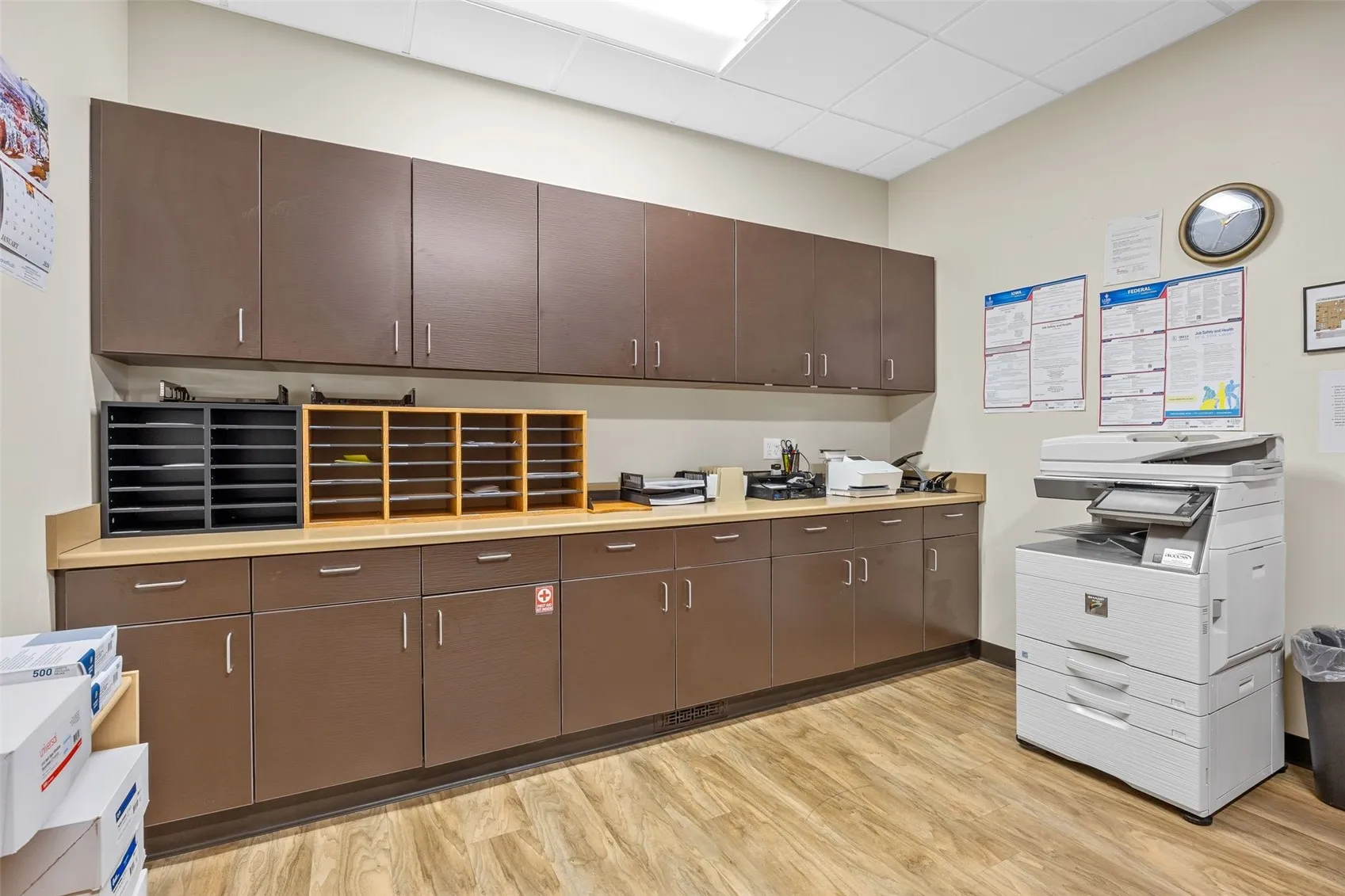 Copy/supply room