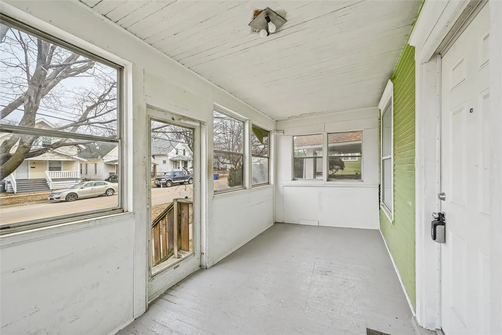 Enclosed Front Porch