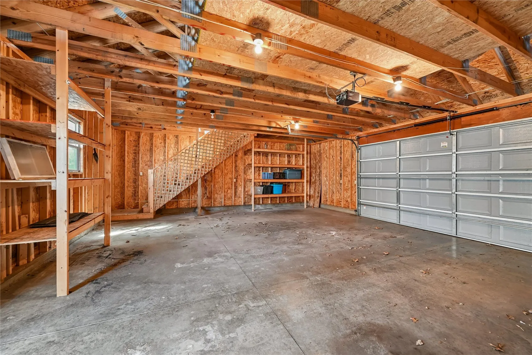 Oversized 2 Car Garage