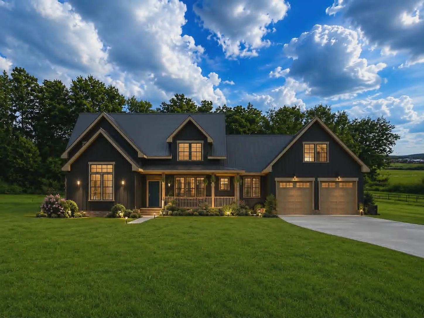 Ai home rendition on lot
