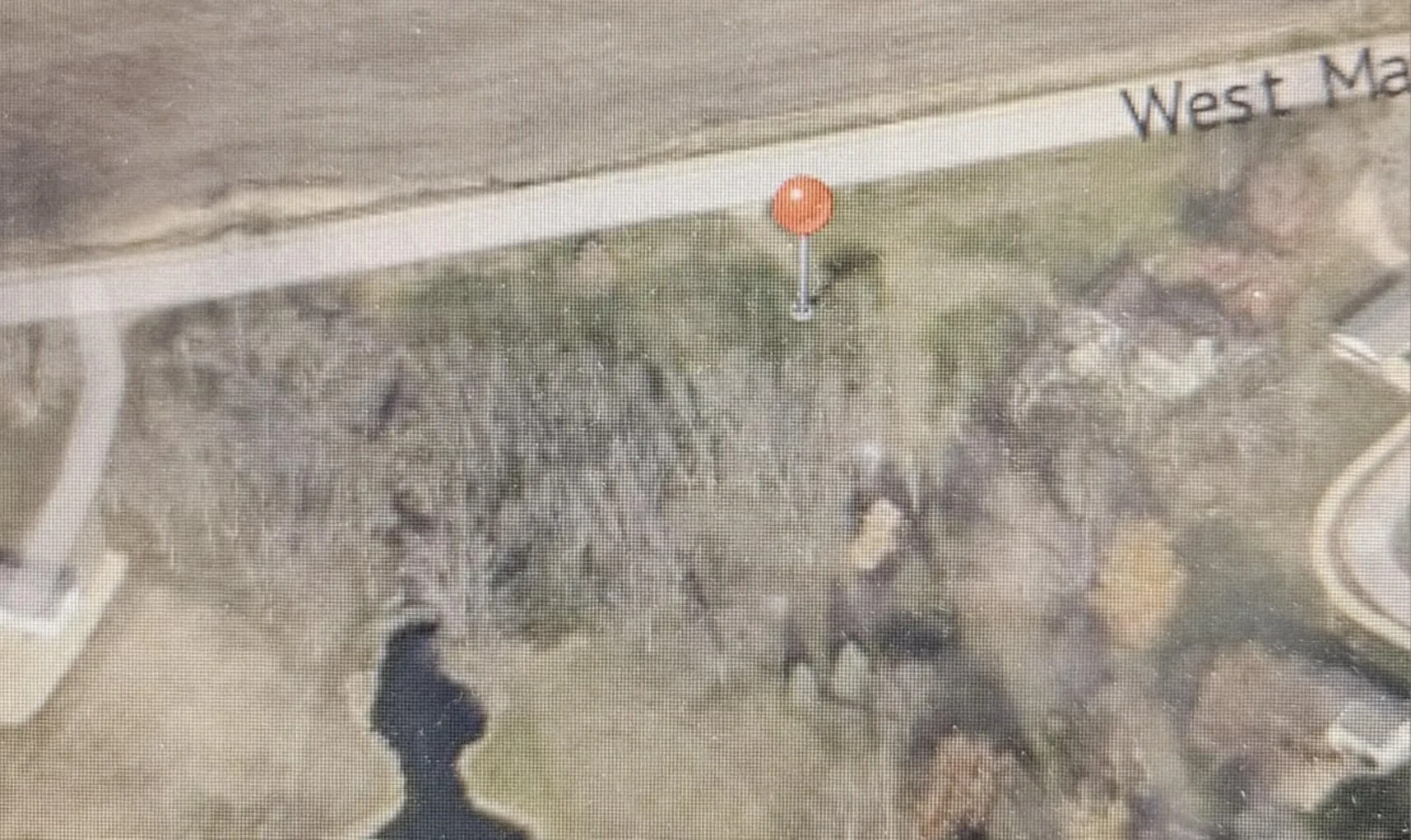 Top - W Main, lower - neighboring pond