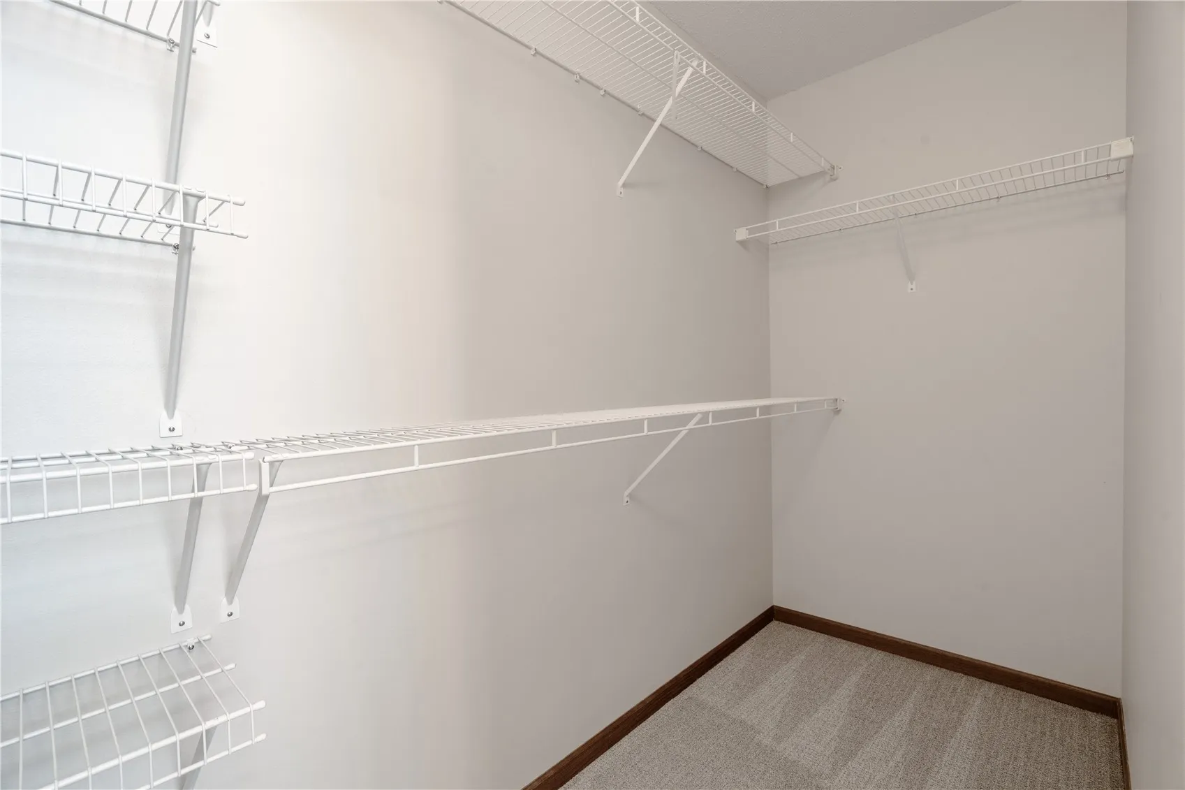 Primary walk-in closet
