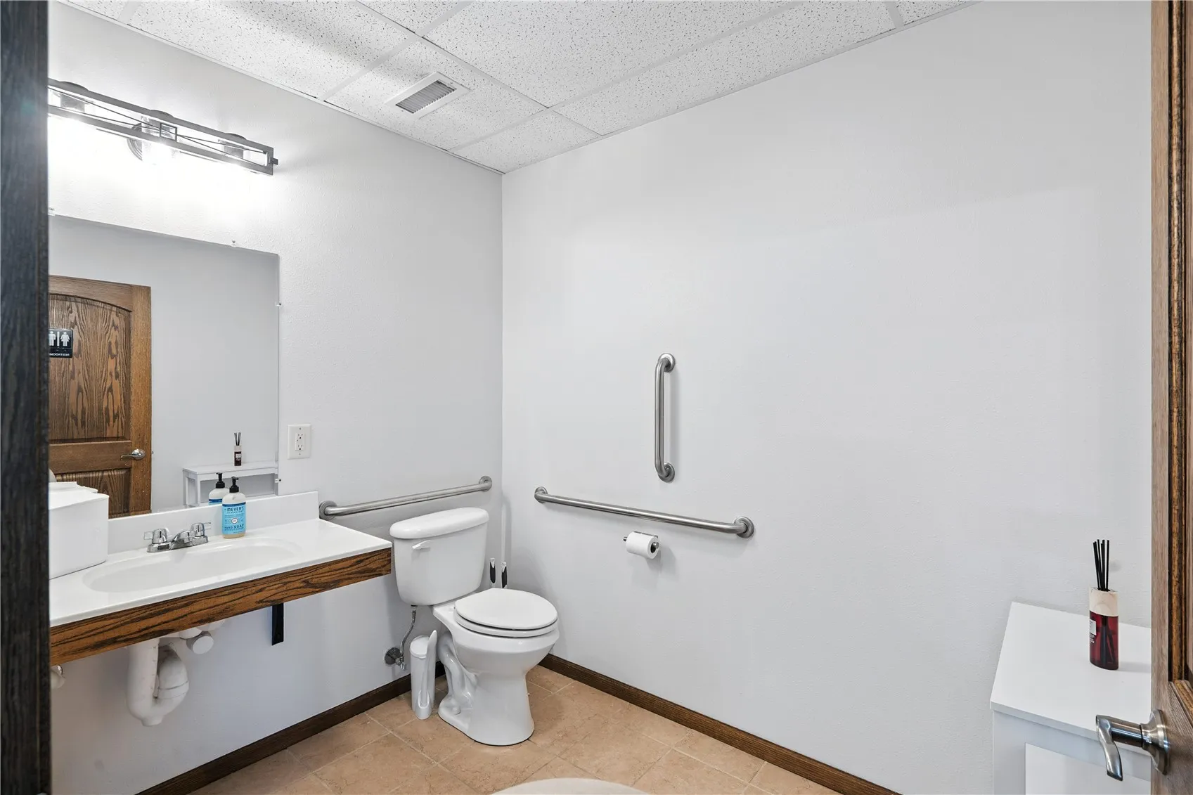 (1) of 3 Restrooms