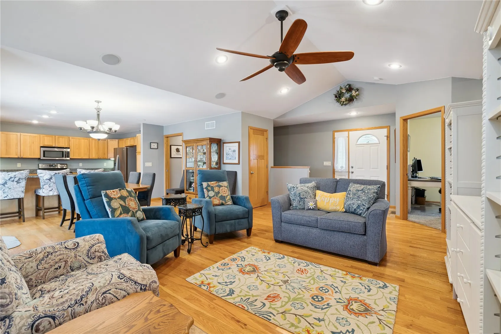 Living room area of home