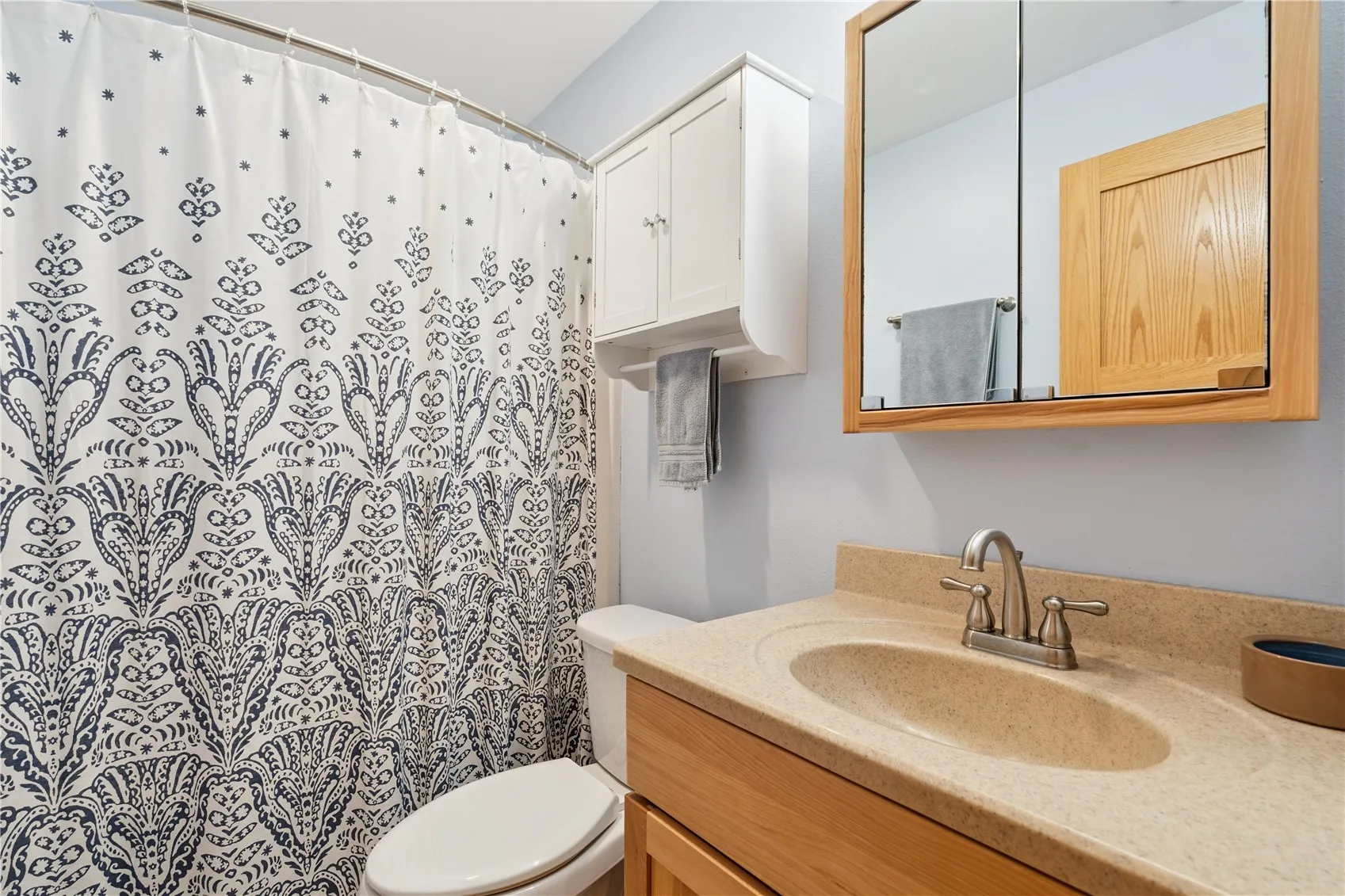 Full bath in lower level