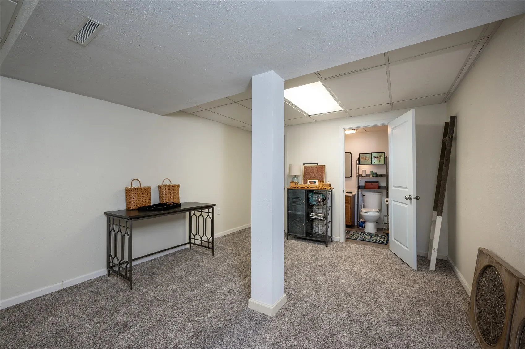 Lower level rec area