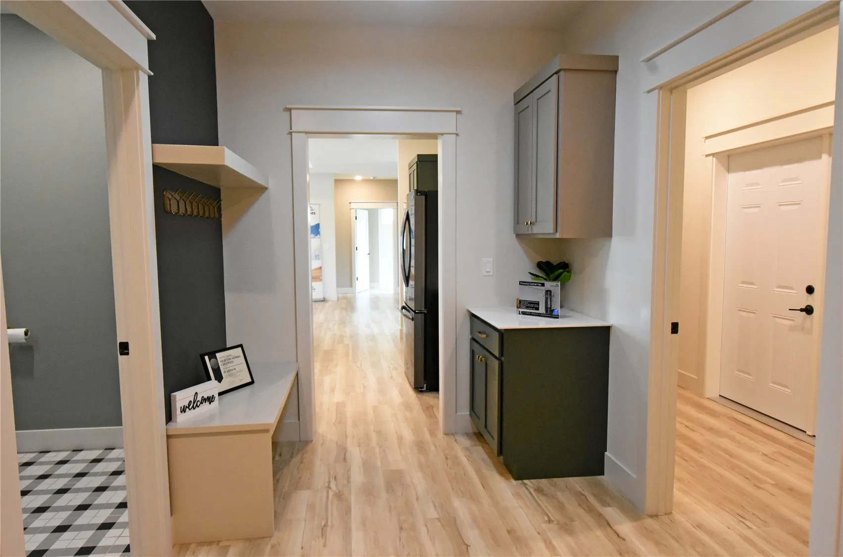 Hallway from Kitchen