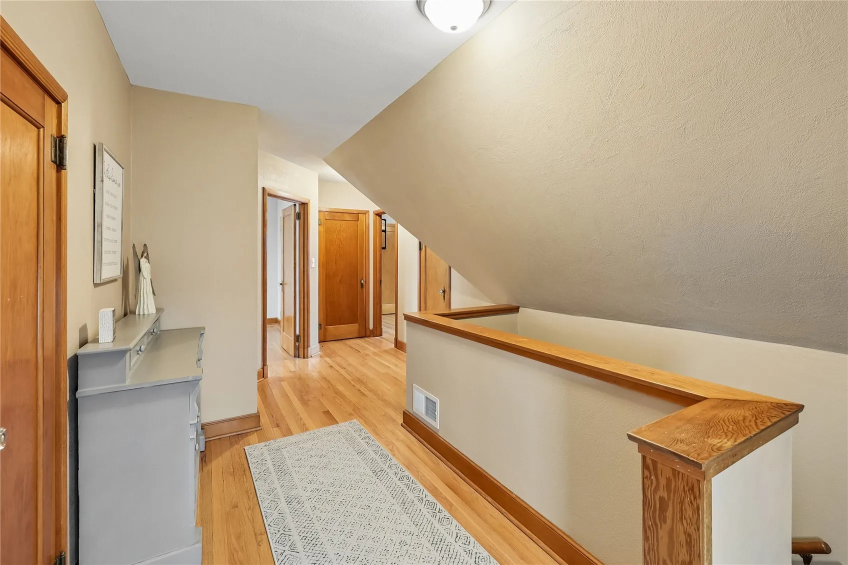 Upstairs landing area