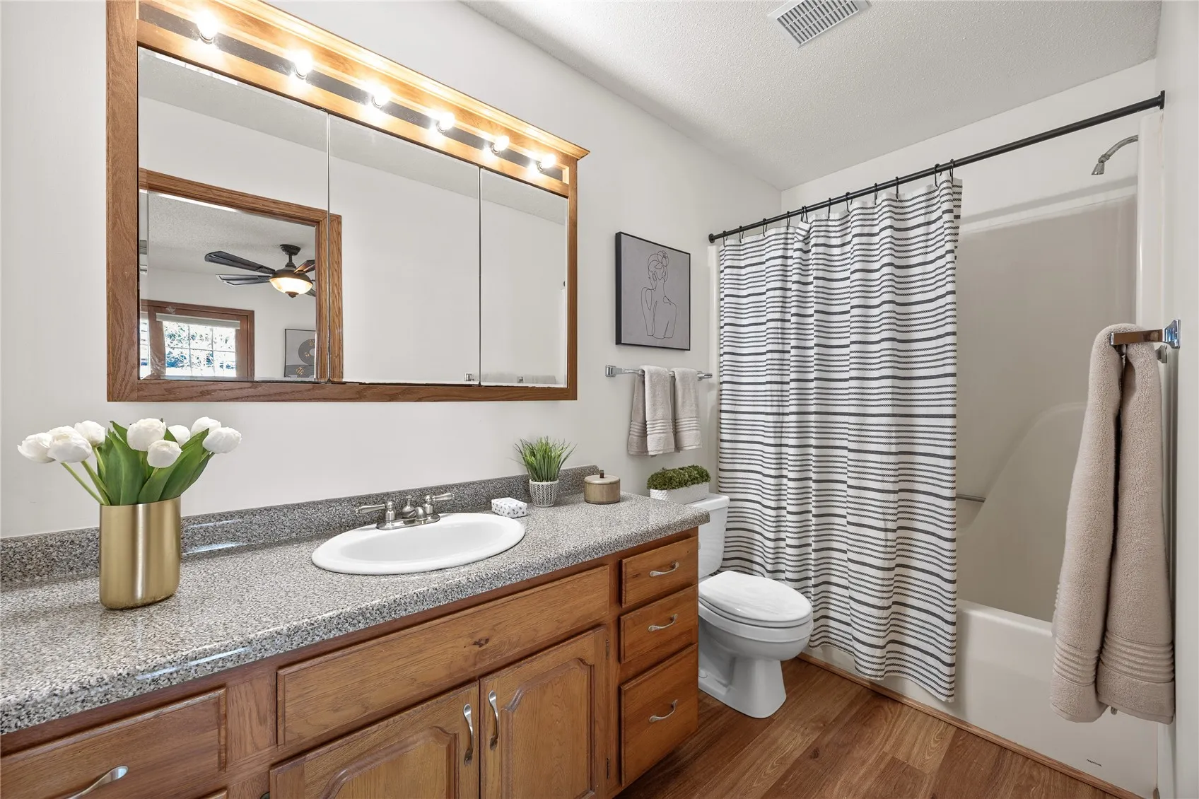 Primary bathroom.