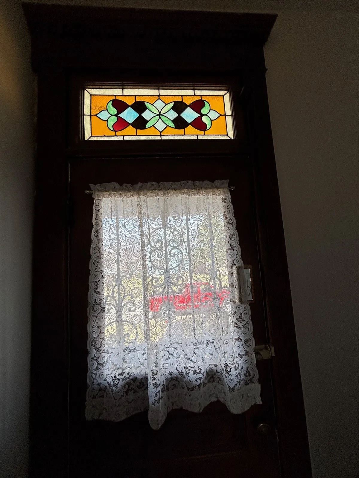 Stained Glass Transom