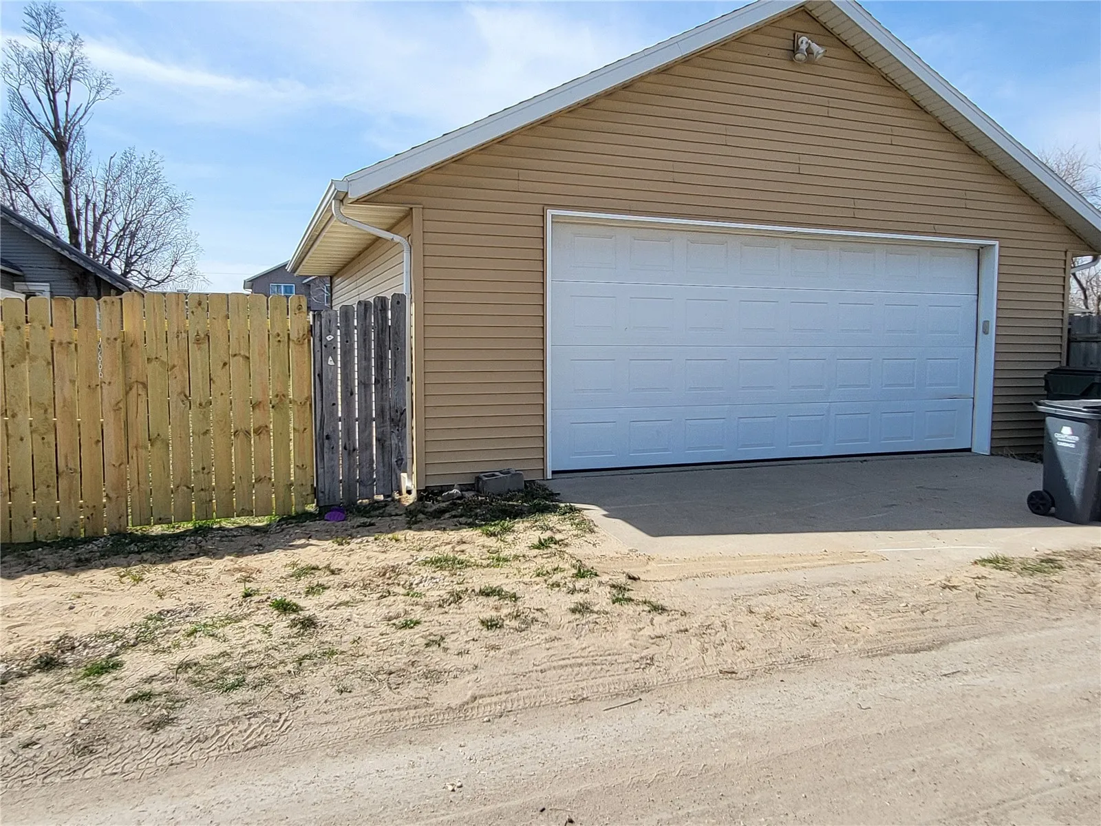 2 car garage