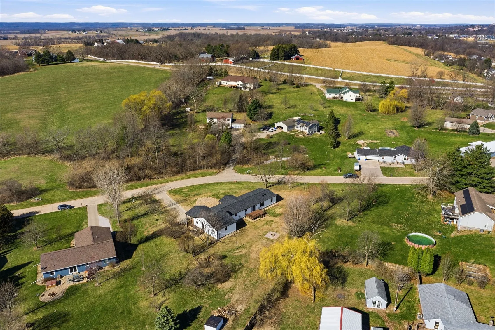 Photo taken prior to landscaping installation