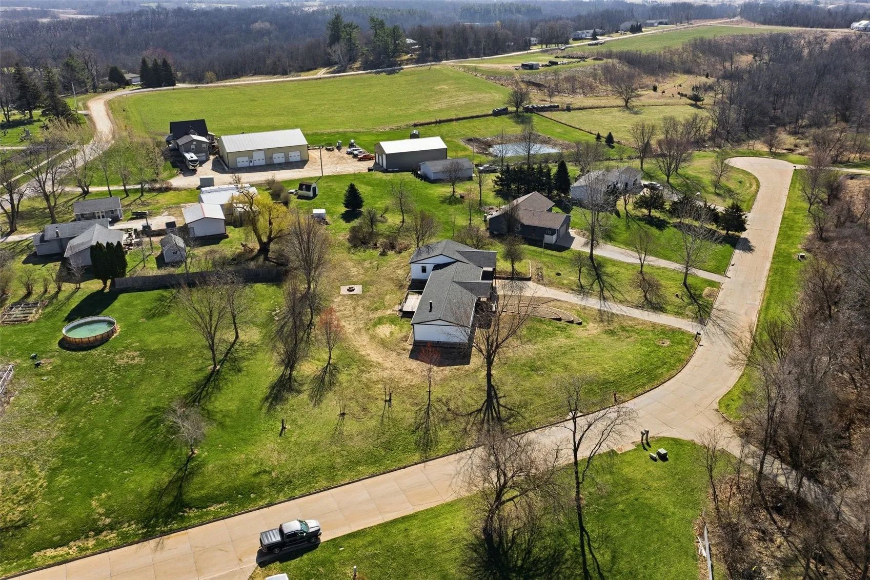 Photo taken prior to landscaping installation