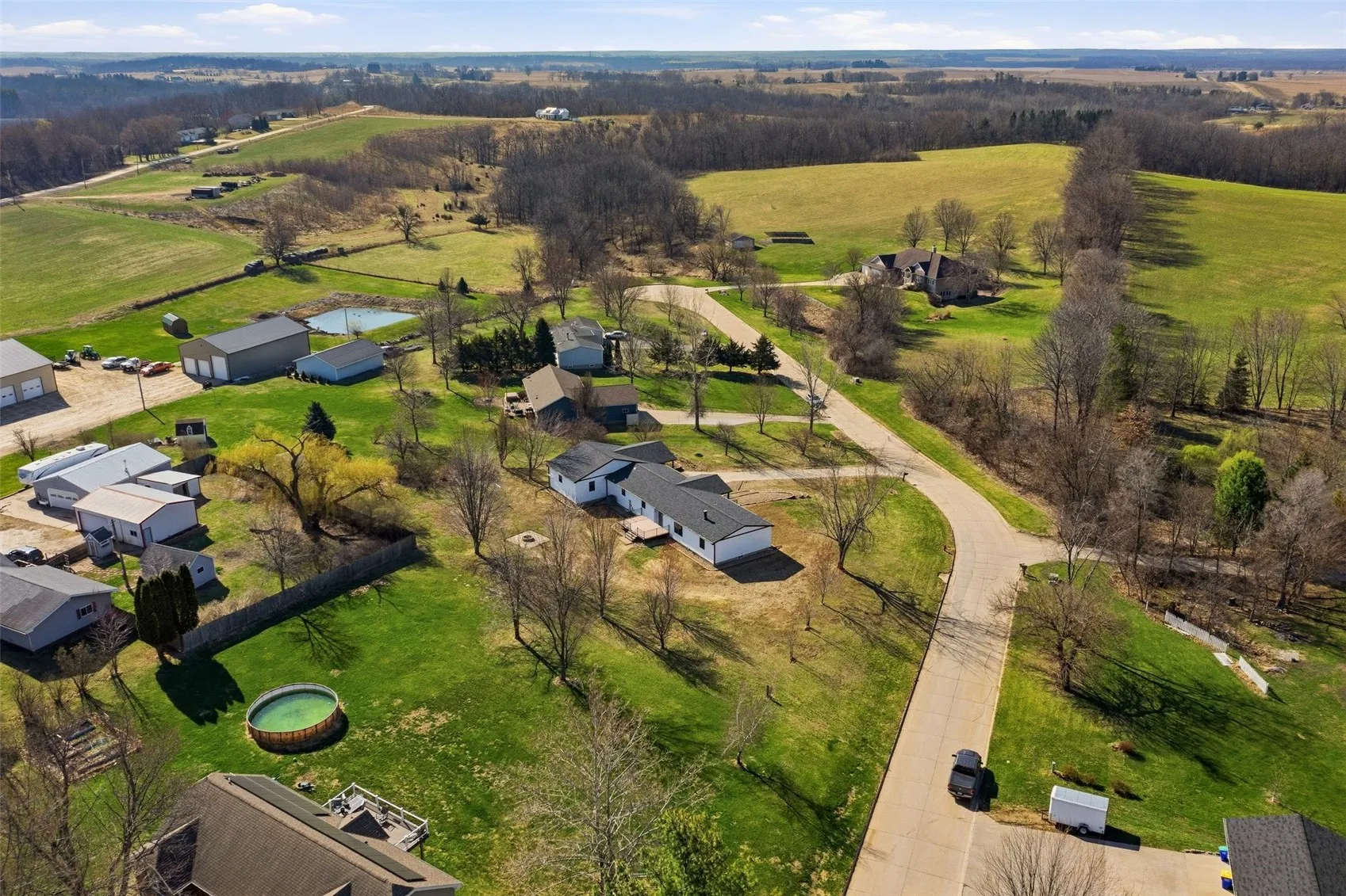 Photo taken prior to landscaping installation