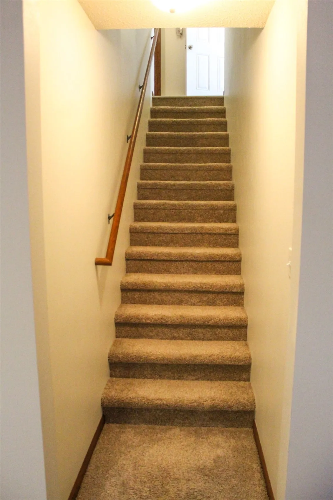 Steps to main level.