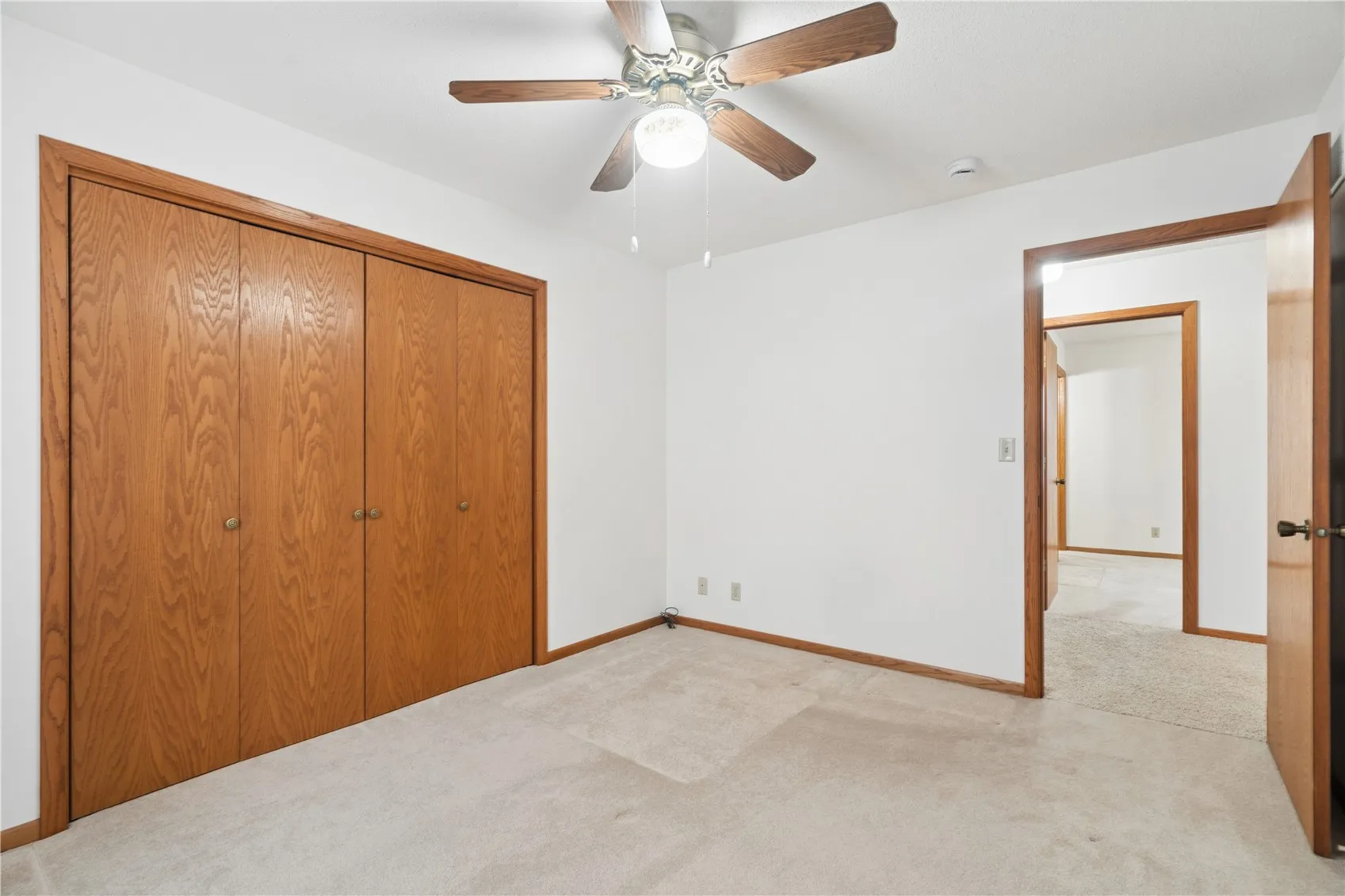 One of 2 bedrooms