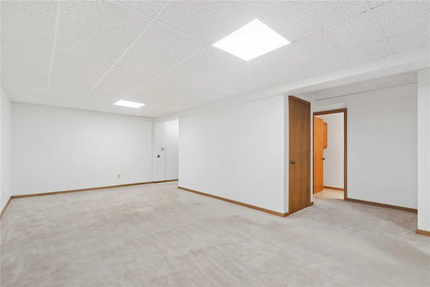 Lower level family room