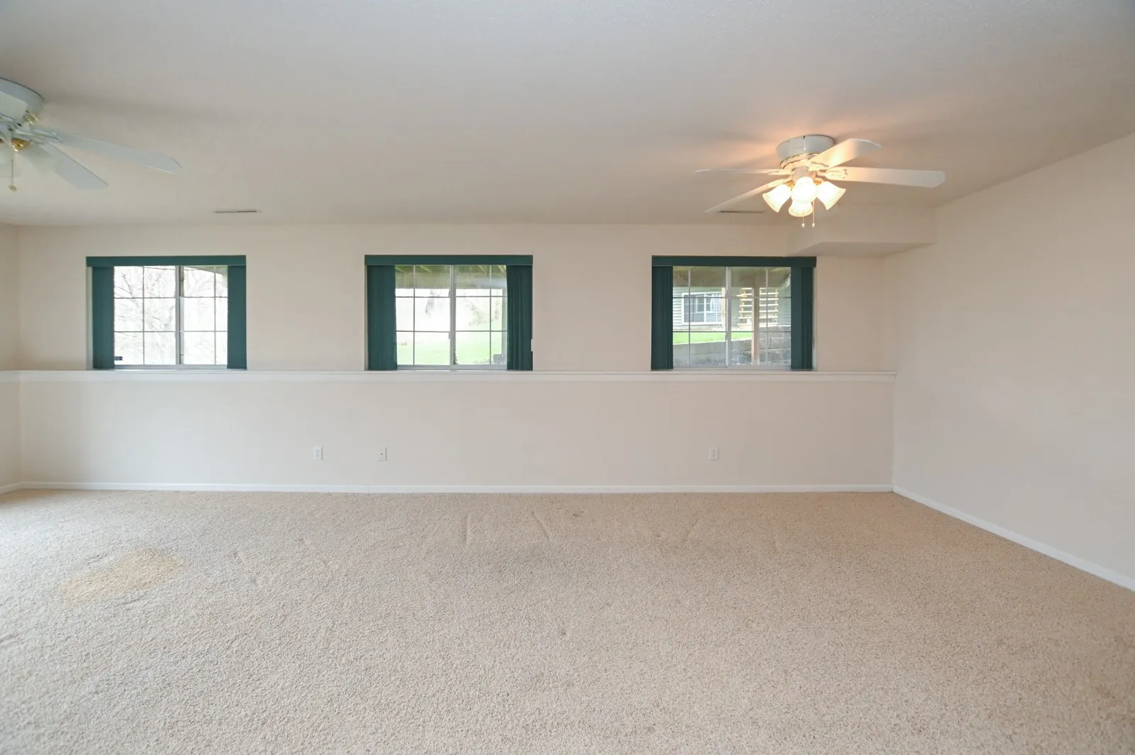 Family Room in Lower Level