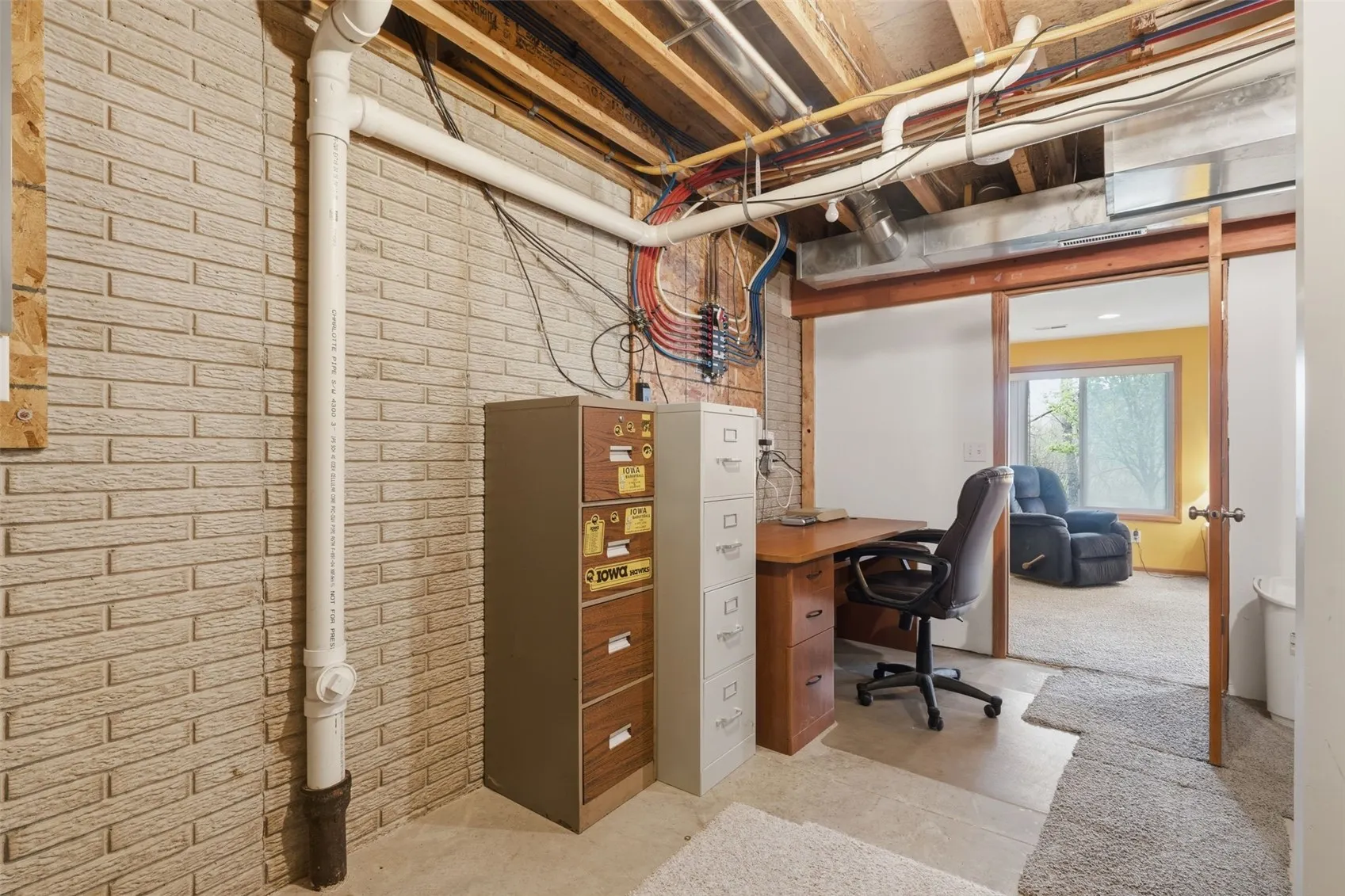 Added storage space and additional closets even