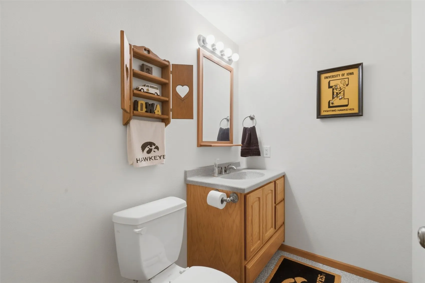 Lower level bathroom
