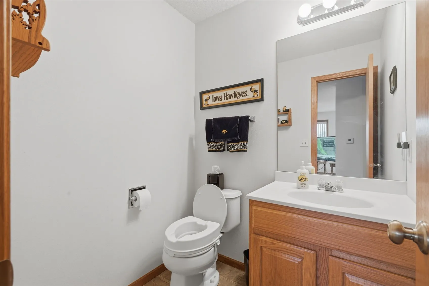 Main floor bathroom