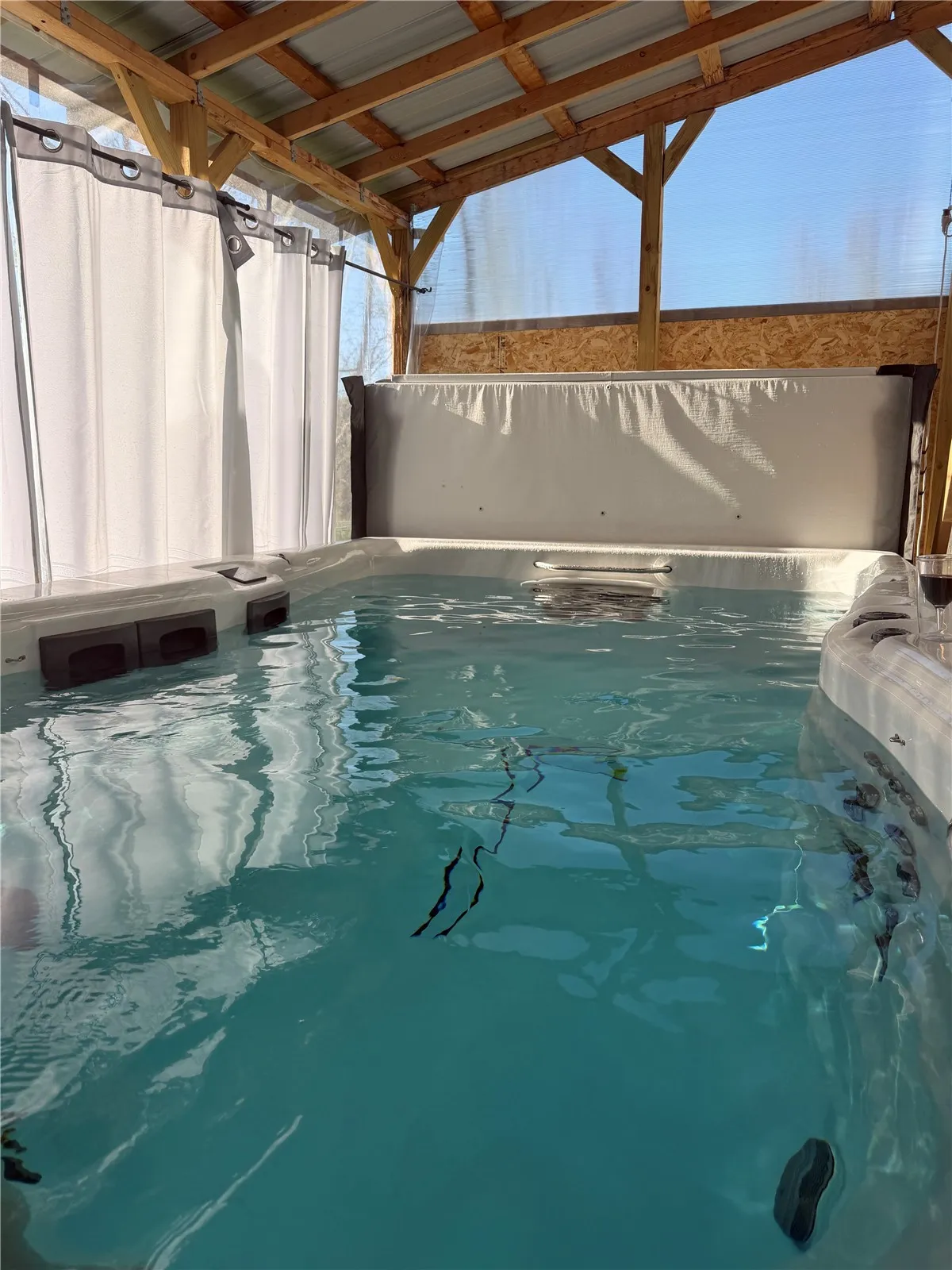 Swim Spa without the fountains on