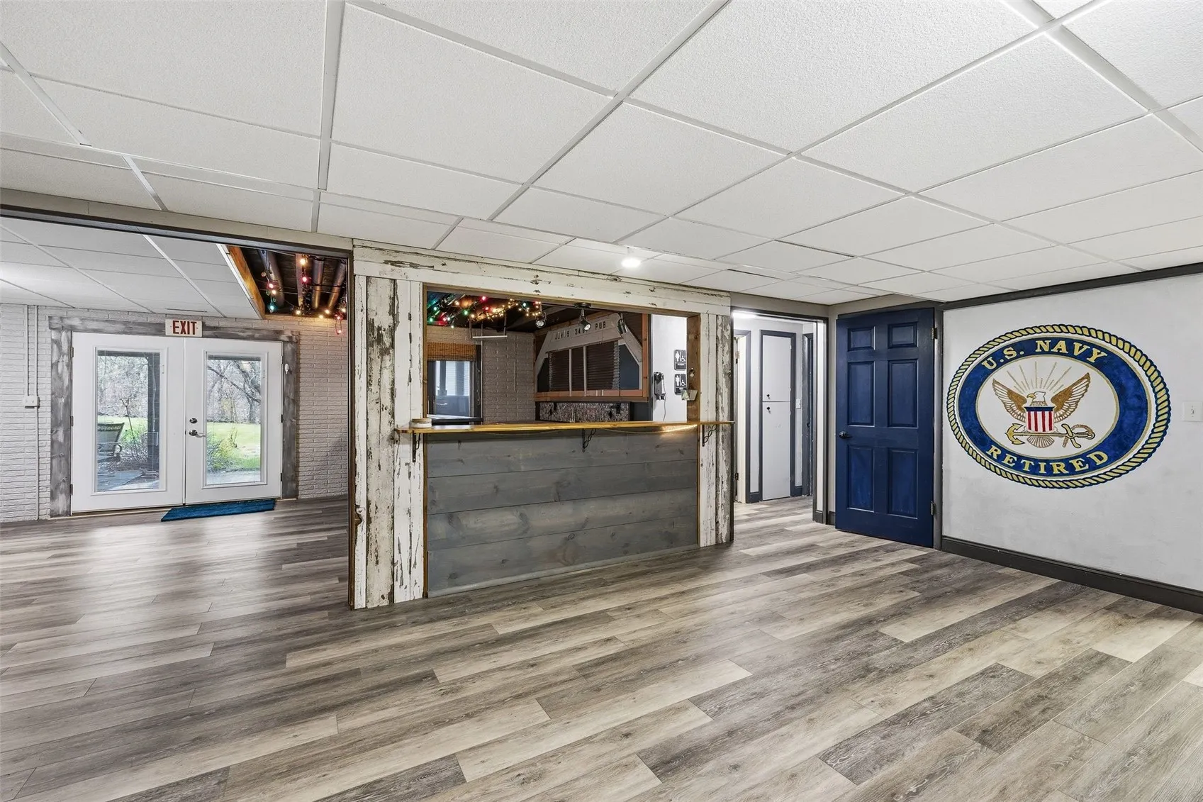 Basement Entertaining Space