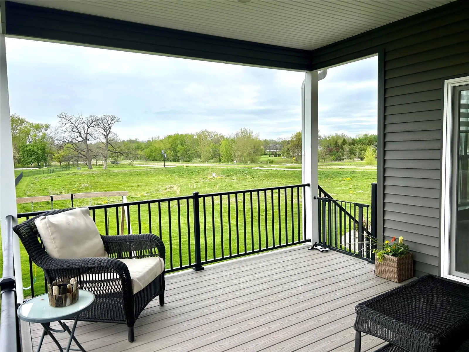 Expansive views from the deck!