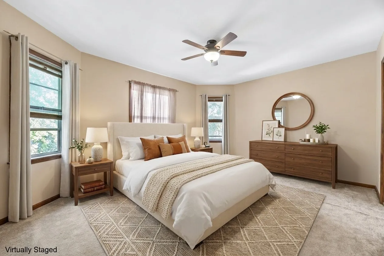 Bedroom Staged