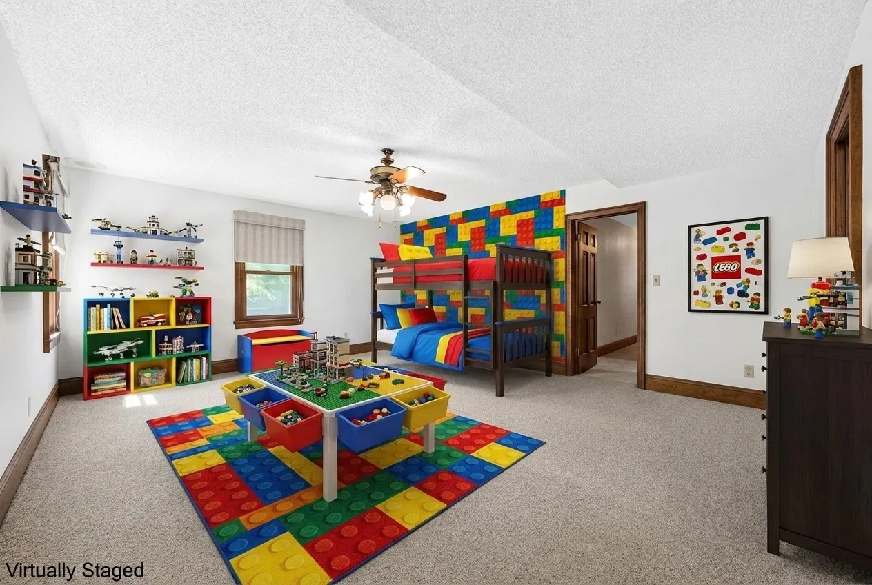 Kids Room Staged