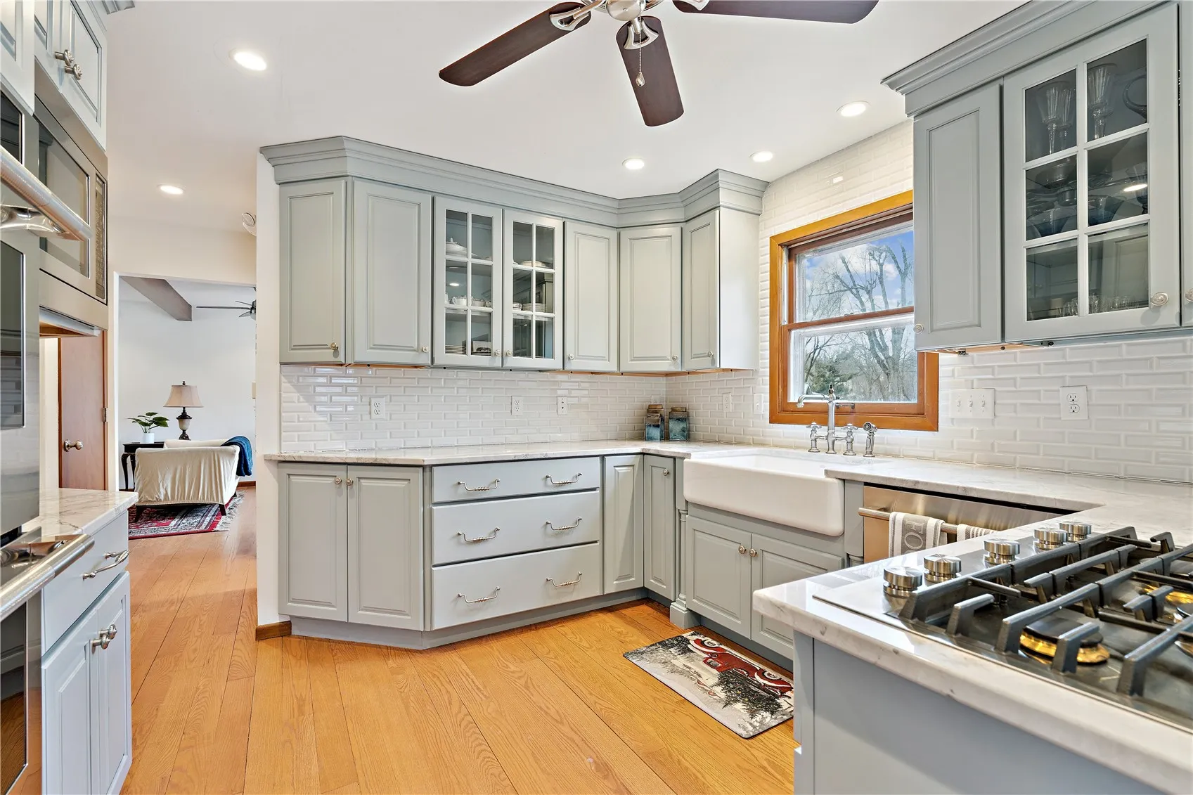 Remodeled kitchen